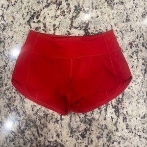 Lululemon Speed Up Shorts 2.5”